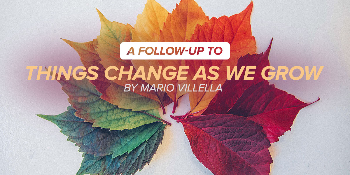 A Follow-up to "Things Change As We Grow"