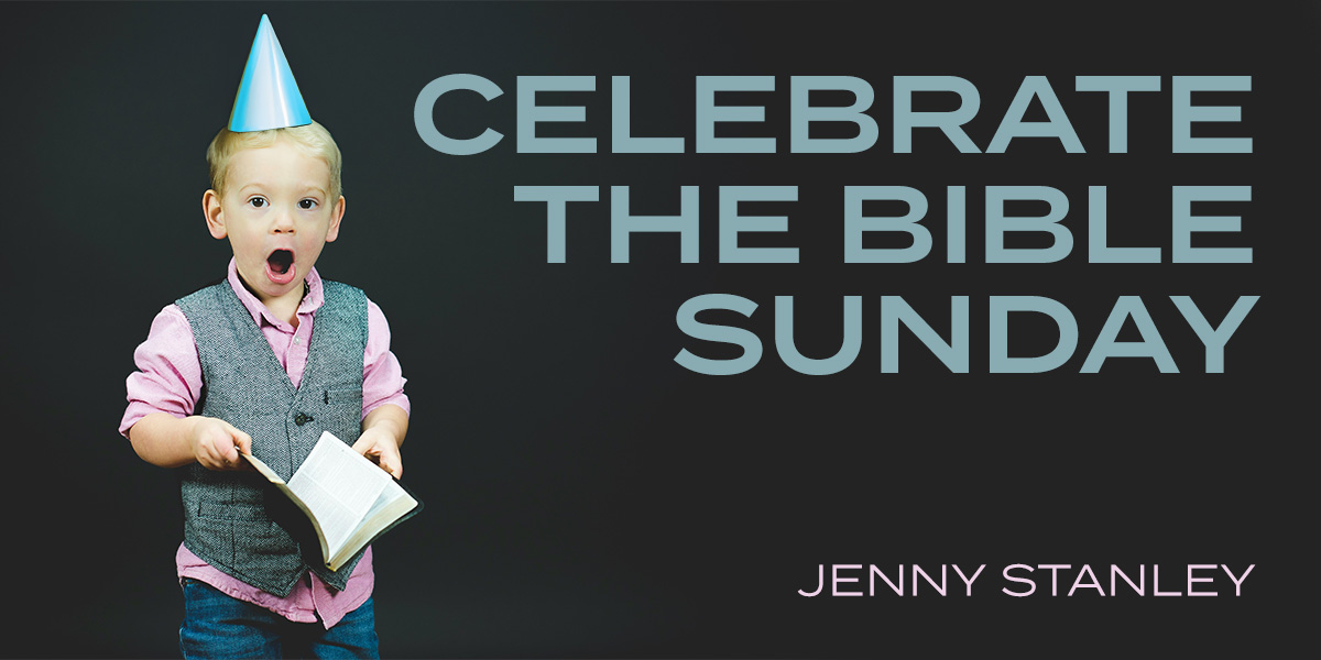 Celebrate the Bible Sunday is April 14th