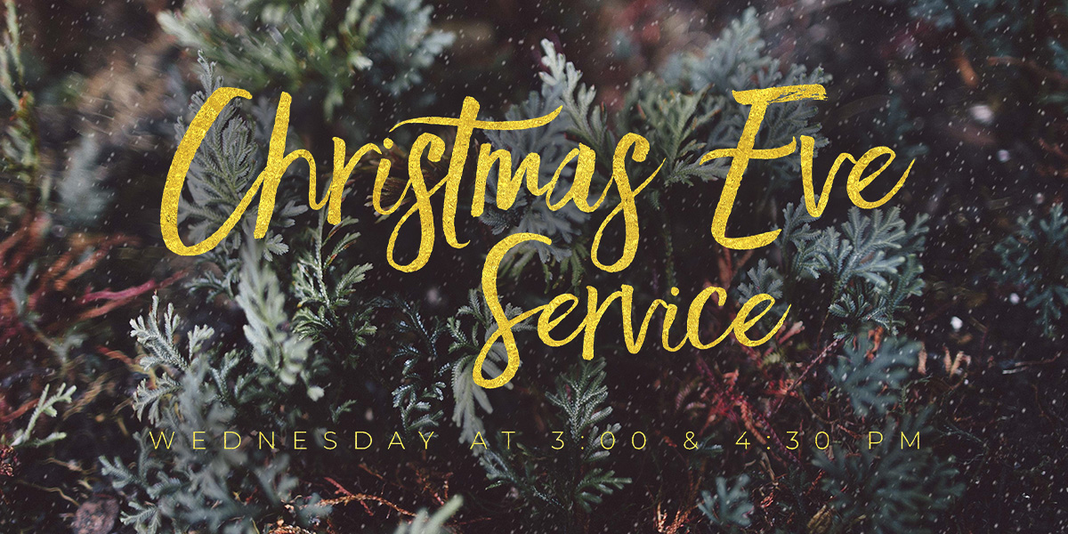Save the Date: Christmas Eve Service